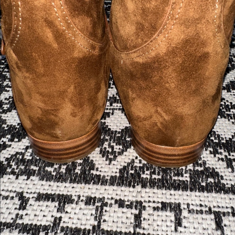 Hermes Tall Suede Zipper Boot NWOT - Picture 6 of 8